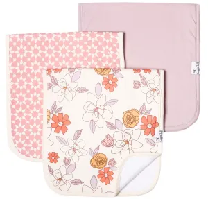 Copper Pearl Ferra Premium Burp Cloth Set