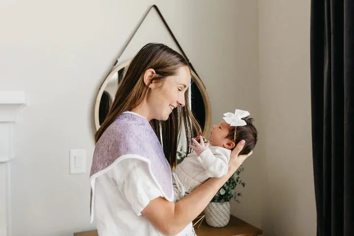 Copper Pearl Lacie Premium Burp Cloth Set