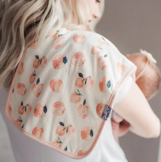 Copper Pearl Morgan Premium Burp Cloth Set