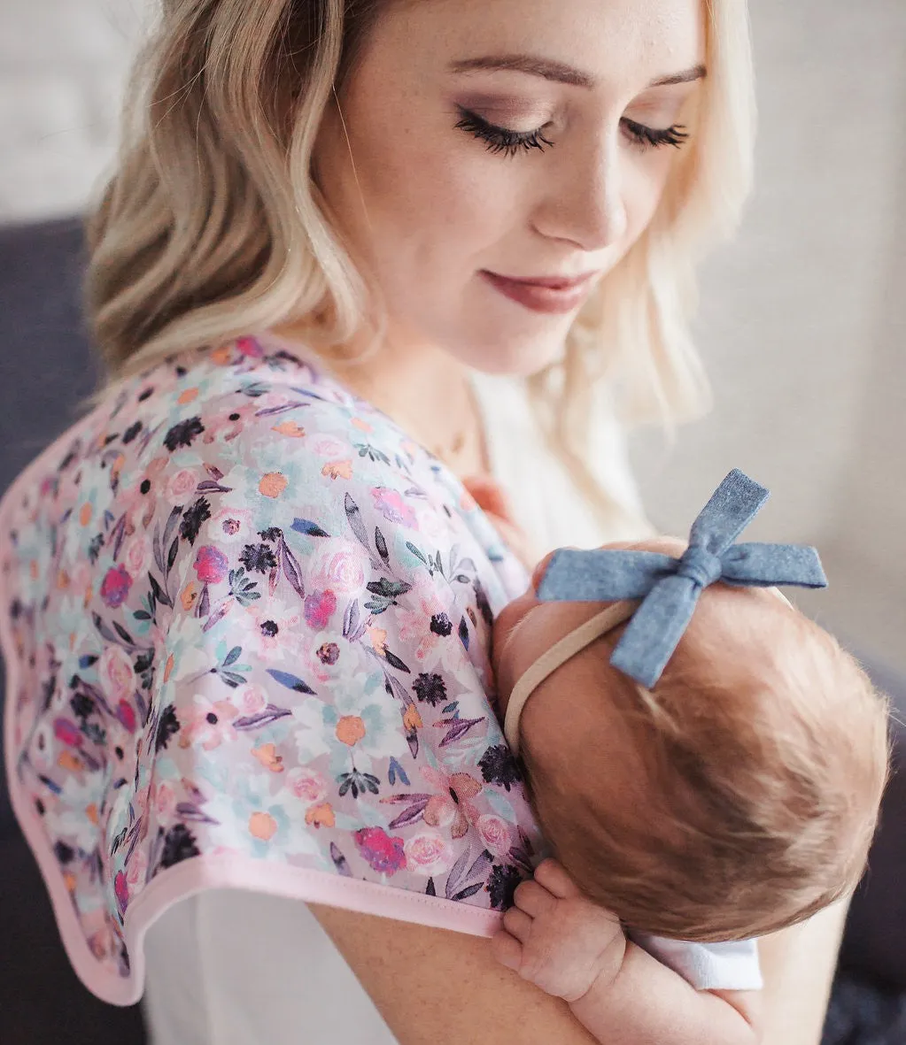 Copper Pearl Morgan Premium Burp Cloth Set