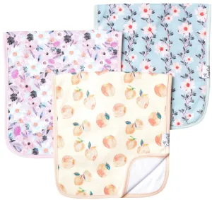 Copper Pearl Morgan Premium Burp Cloth Set