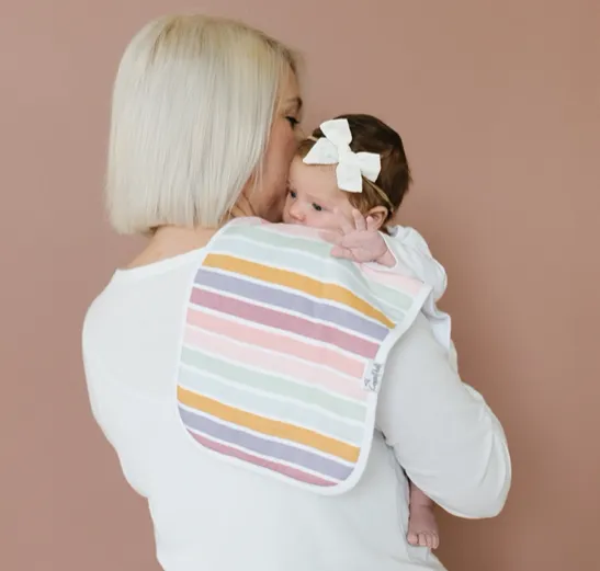 Copper Pearl Single Burp Cloth- Hope