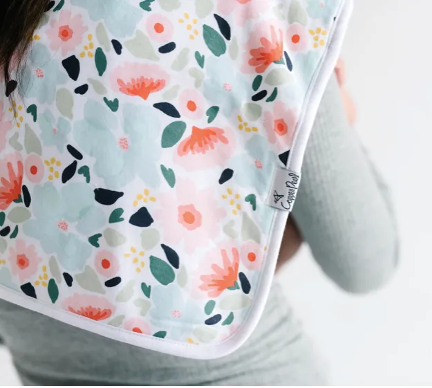 Copper Pearl Single Burp Cloth- Leilani