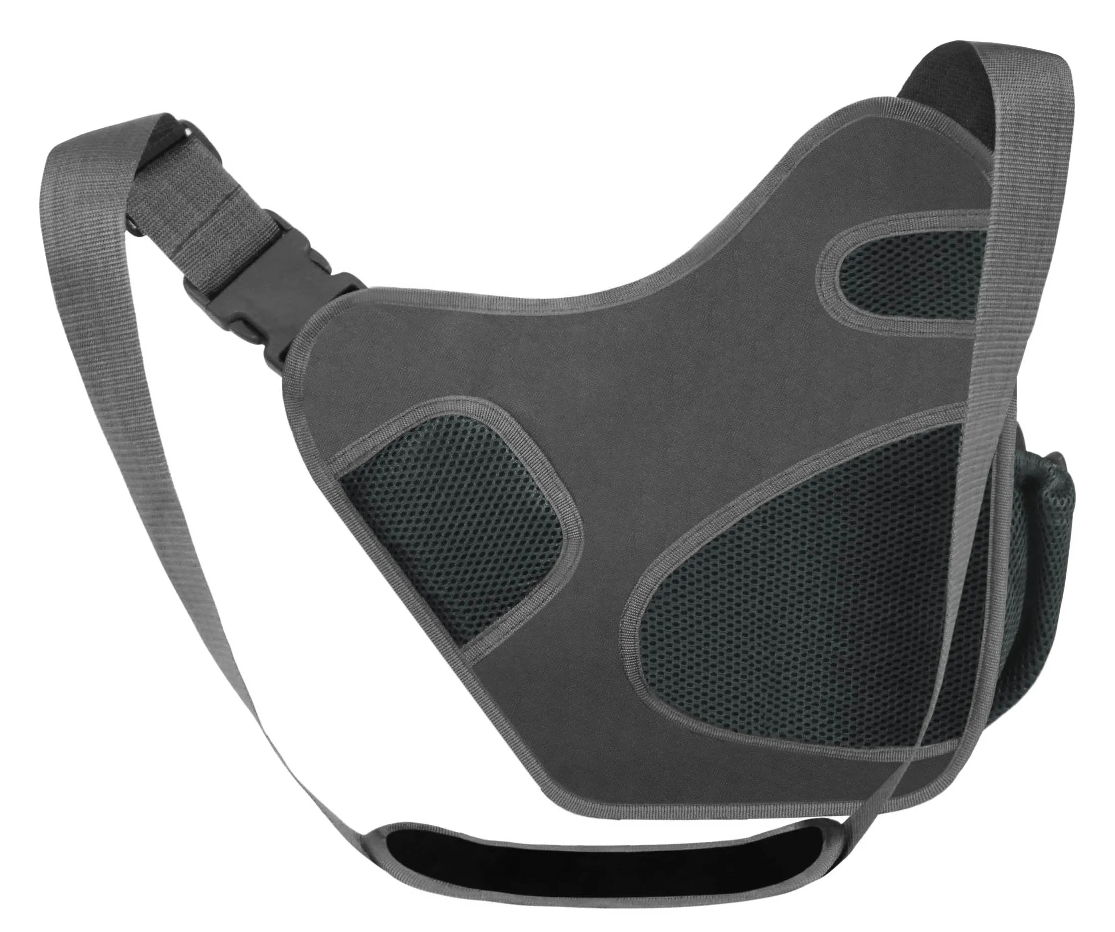 East West USA Hiking Tactical Shoulder Sling Trail Walker Utility Bag RT511 GRAY