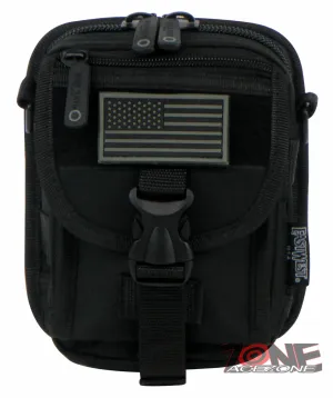 East West USA Tactical Pouch Waist Belt Utility shoulder Bag RT520 BLACK