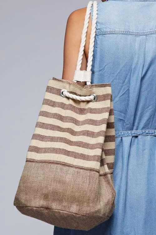 Elisa Nautical Sack Backpack