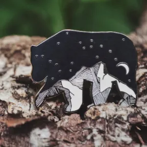 ENAMEL PINS: Bear Mountain Enamel Pin