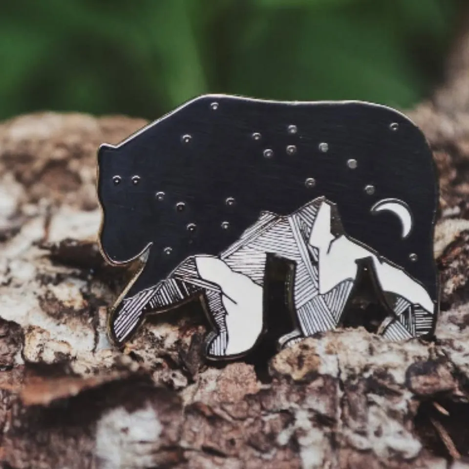 ENAMEL PINS: Bear Mountain Enamel Pin