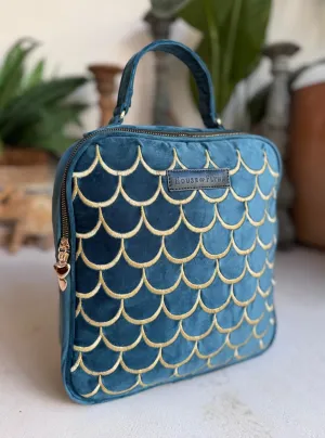Encanto Backpack - Teal Mermaid Scale