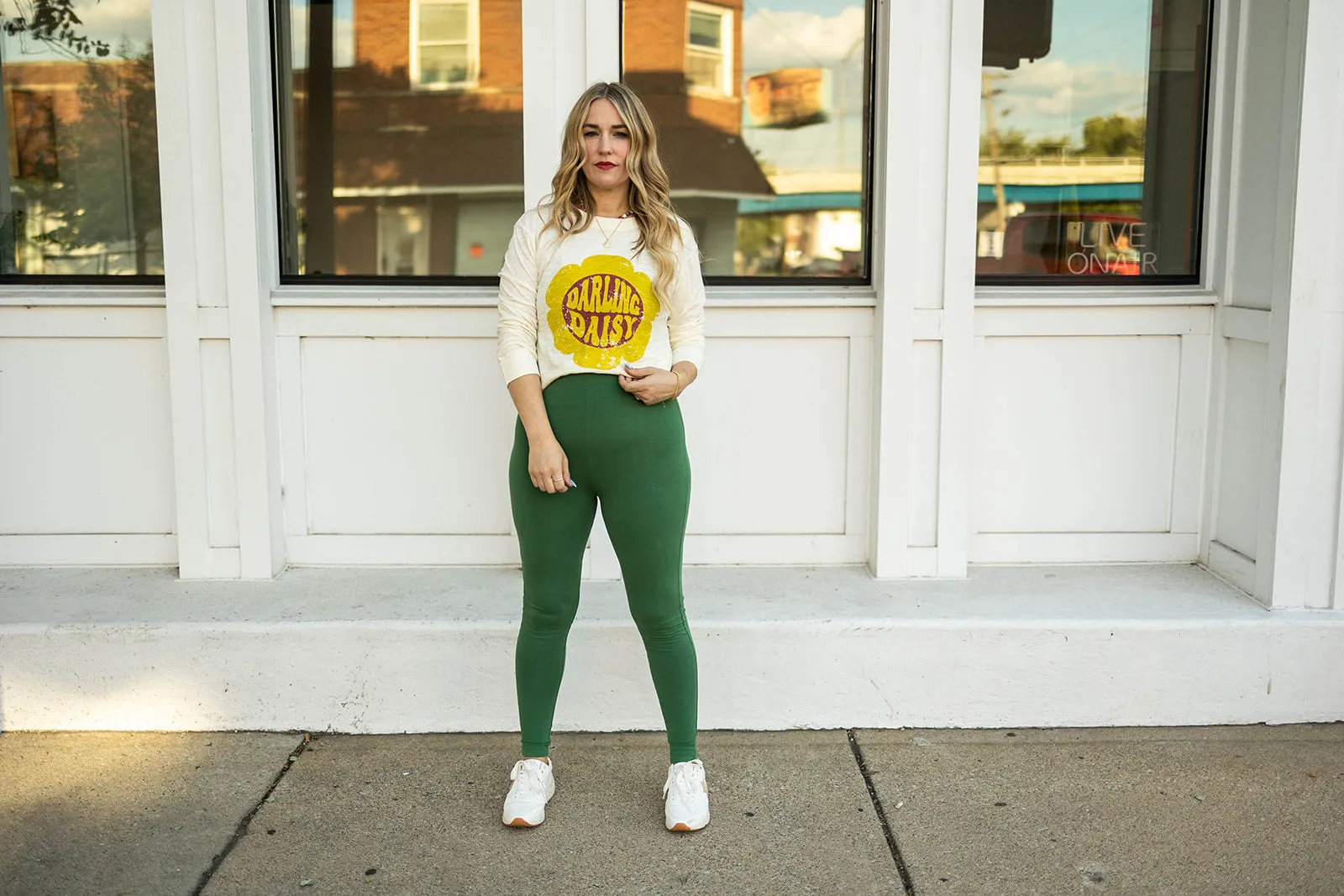 essential unitard in green
