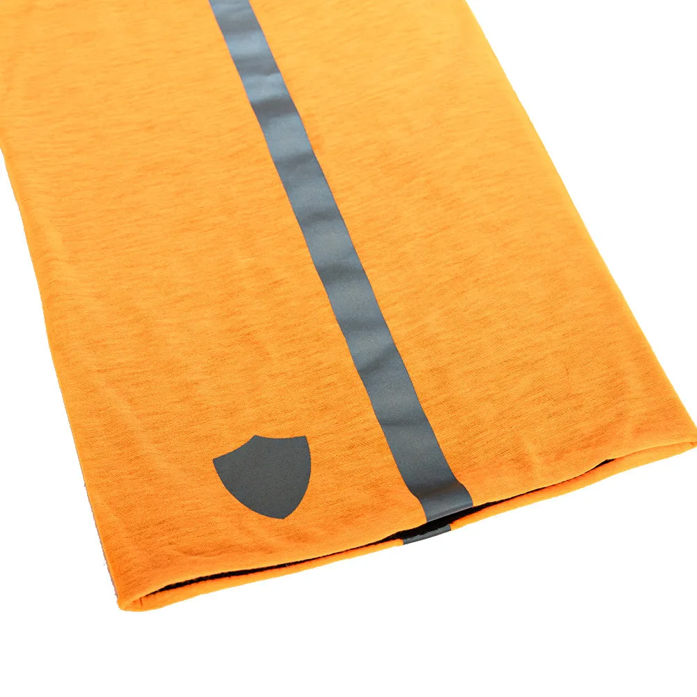 Fleece Face Shield® | Reflective | Electric Orange