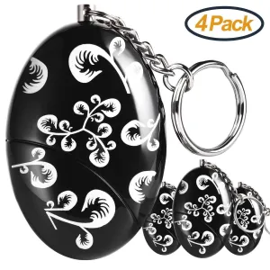 Foaber Personal Alarm Keychain, Personal Alarms for Women, Purse Self Defense Keychain Safe Sound 120-130 dB Alarm Device for Women Elderly Kids Night Workers