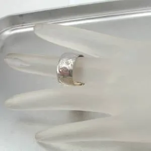 Garnet Ring 9k Rose Gold Sterling Silver  size 7, 7.5 Hadar Designers  (sp) SALE