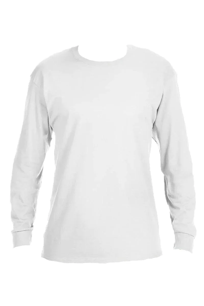 Giddy Up Colorful Chenille Patch Unisex Dri-Power Long-Sleeve 50/50 Tee