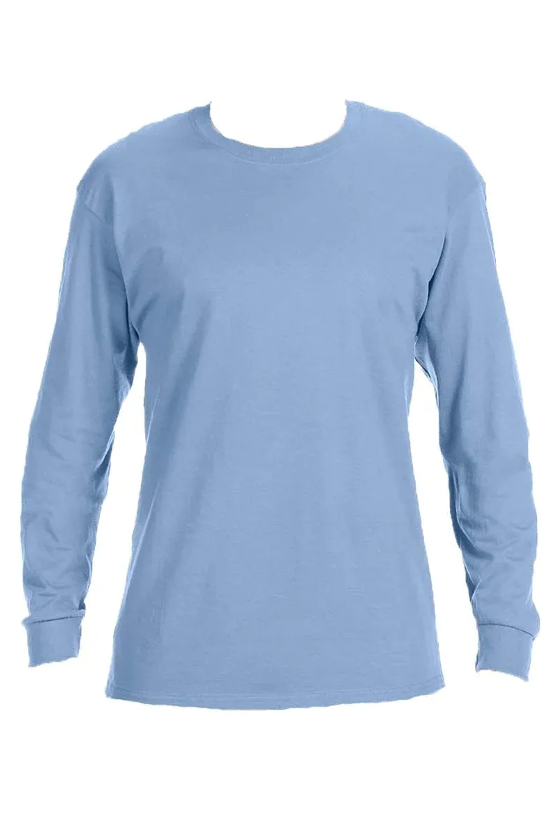 Giddy Up Colorful Chenille Patch Unisex Dri-Power Long-Sleeve 50/50 Tee