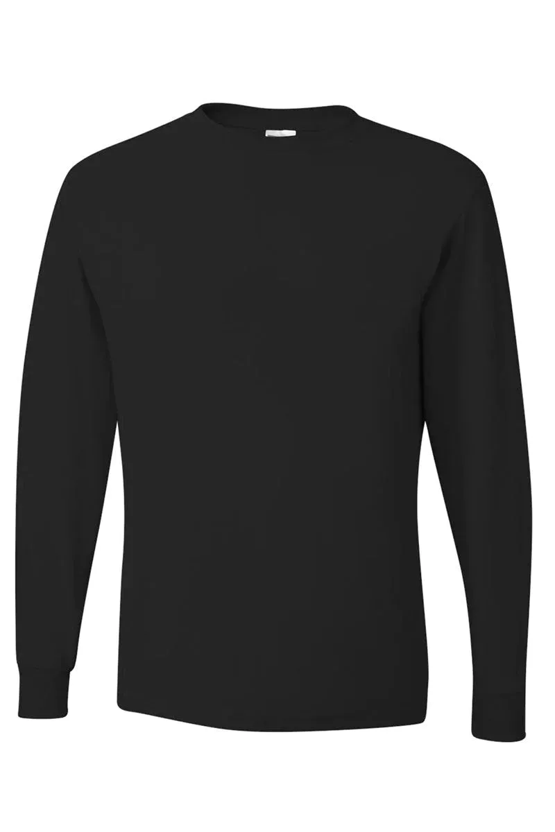 Giddy Up Colorful Chenille Patch Unisex Dri-Power Long-Sleeve 50/50 Tee