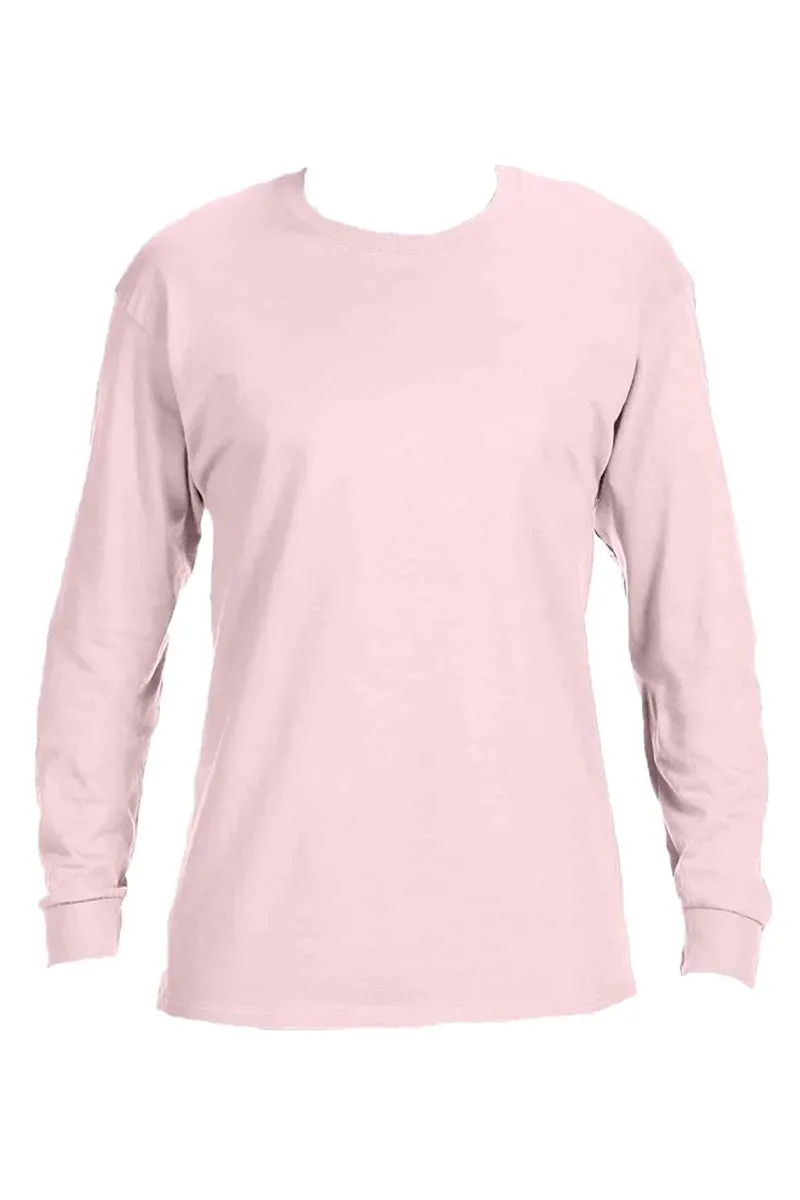 Giddy Up Colorful Chenille Patch Unisex Dri-Power Long-Sleeve 50/50 Tee