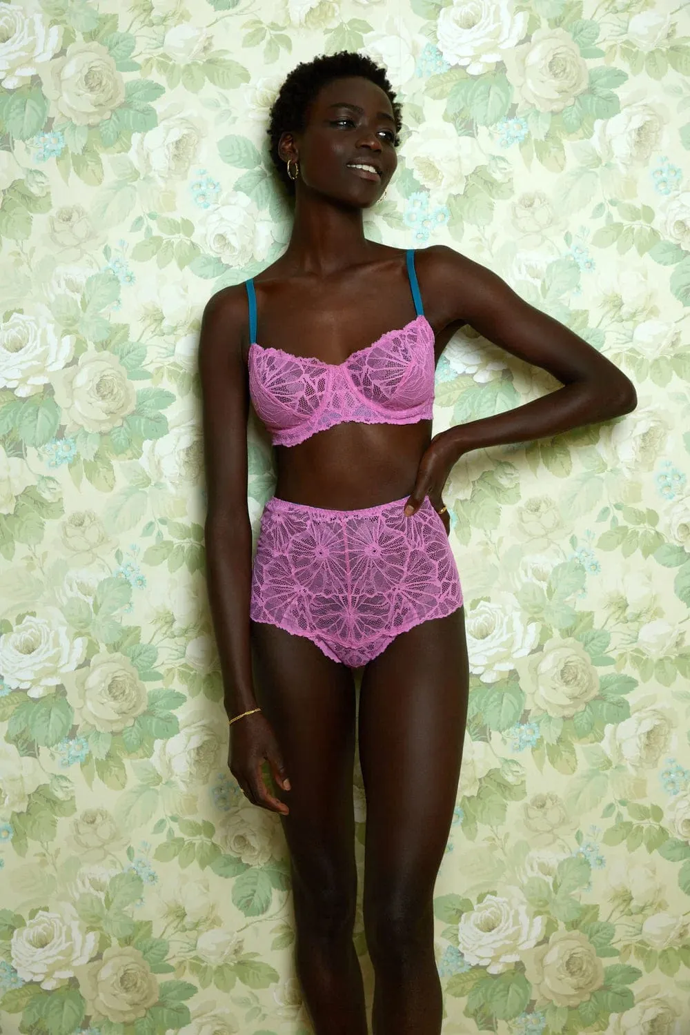 Greta Graphic Lace Underwire Bra