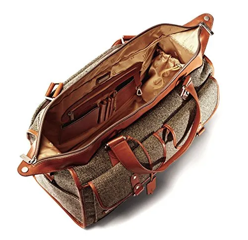 Hartmann Tweed Collection Legacy Duffel, Natural Tweed, One Size