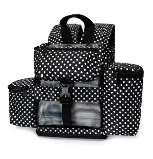 Inogen Rove 4 Lightweight Backpack w/Pockets - Polka Dot (o2totes)