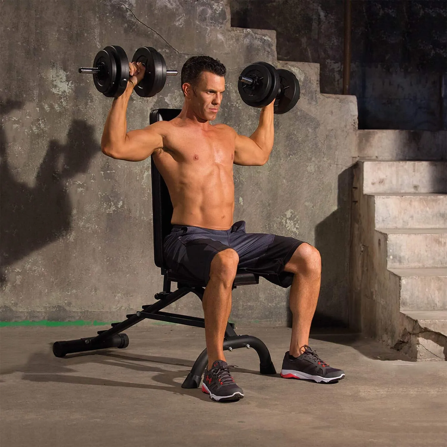 Iron Gym Dumbbell Bench