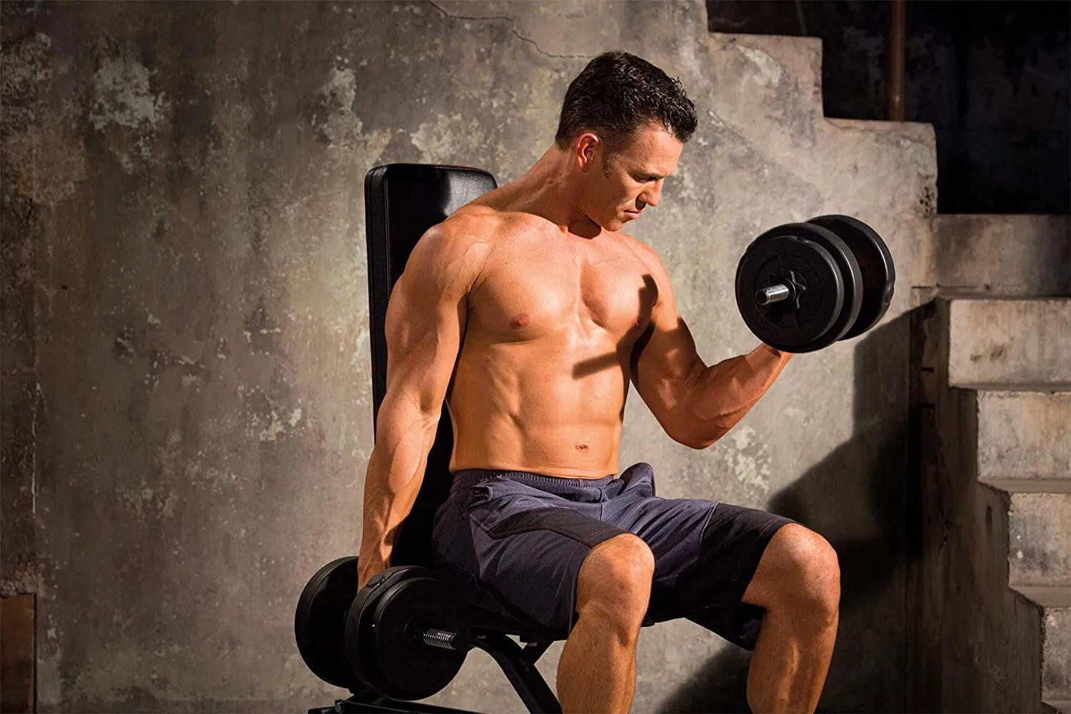 Iron Gym Dumbbell Bench