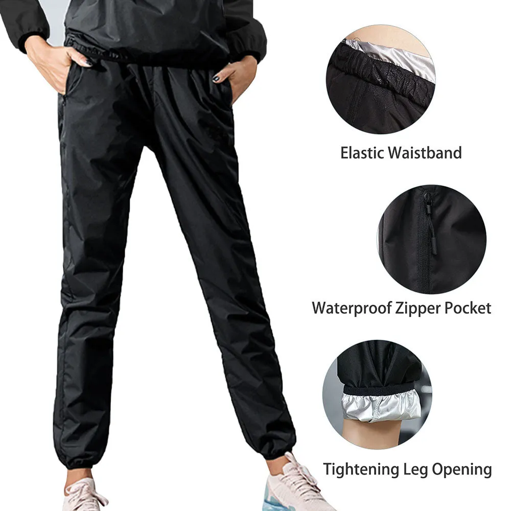 Junlan Lightweight Silver Nano-film Sauna Pants