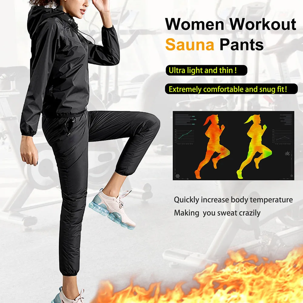 Junlan Lightweight Silver Nano-film Sauna Pants