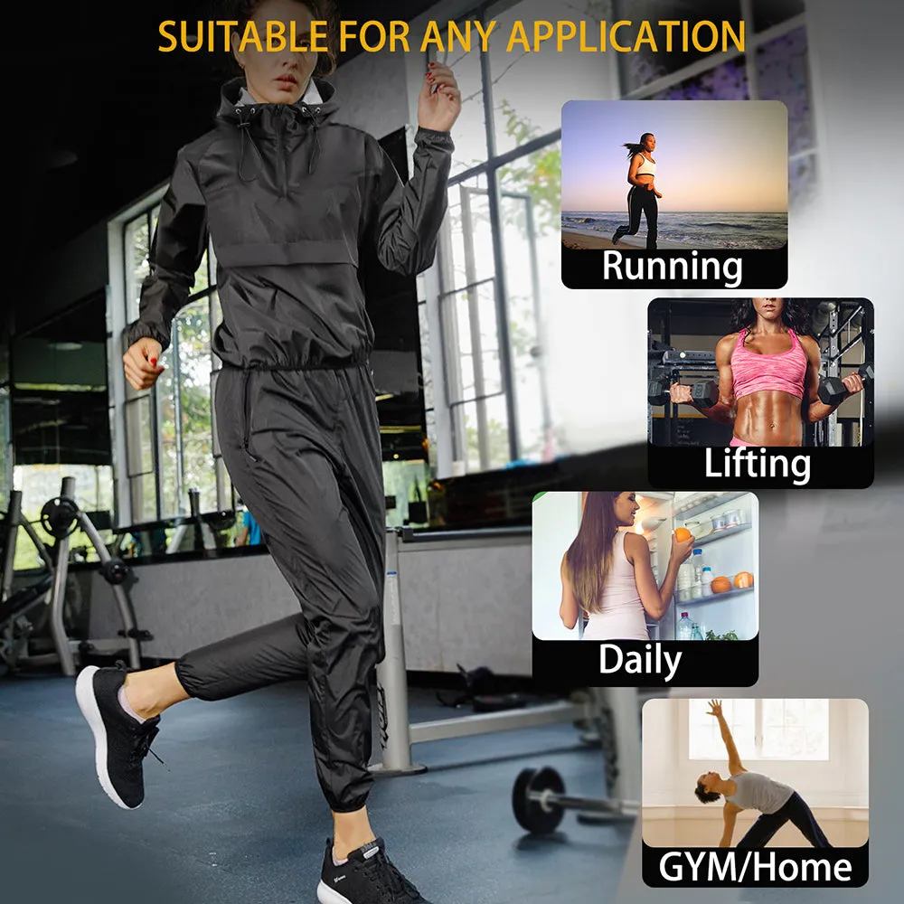Junlan Lightweight Silver Nano-film Sauna Pants