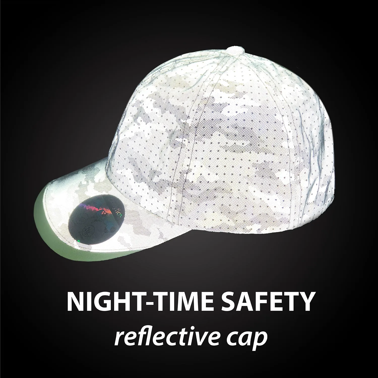 Kids Carolyn Fully Reflective Ponyflo® Active Cap
