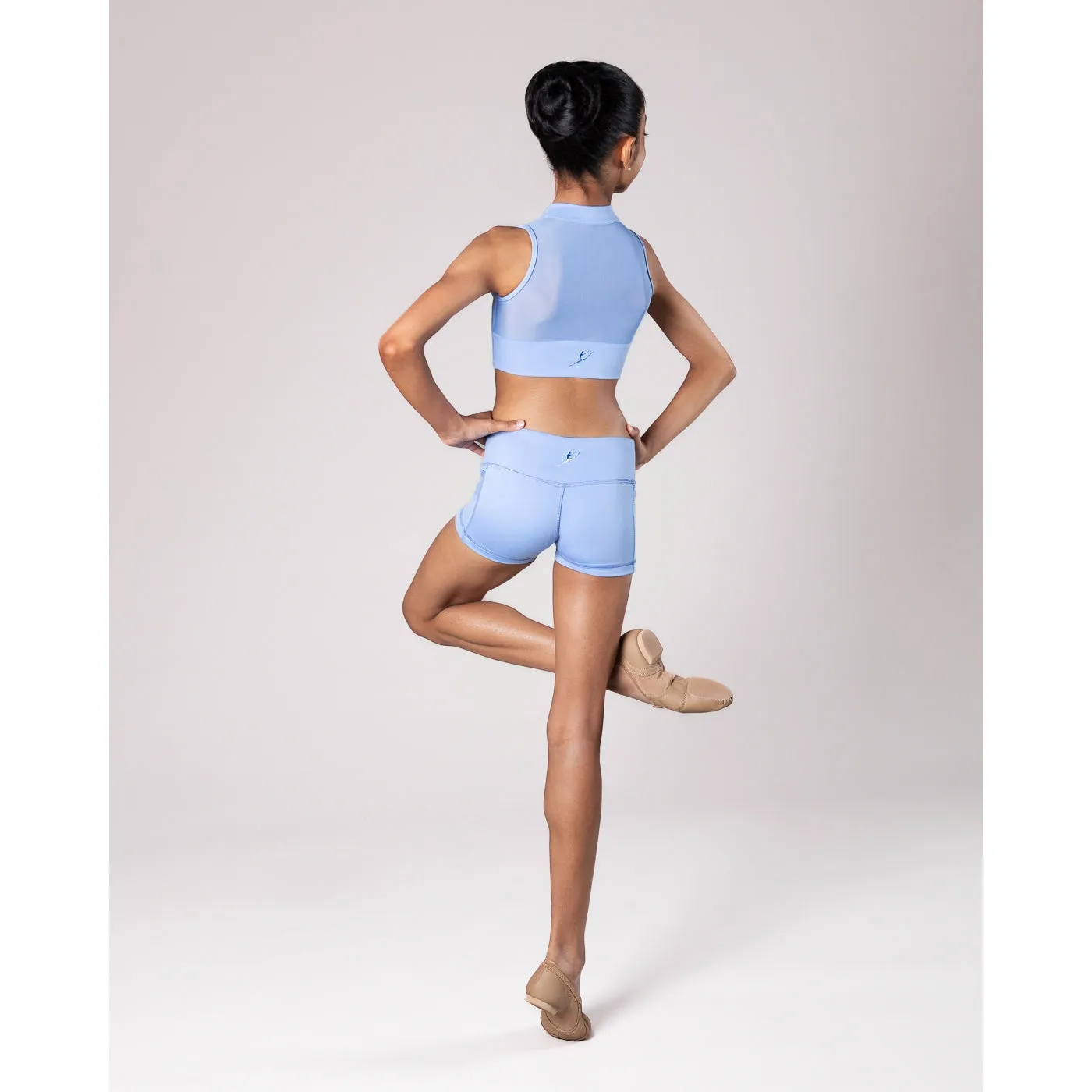 Kity Zip Crop Top - BIL