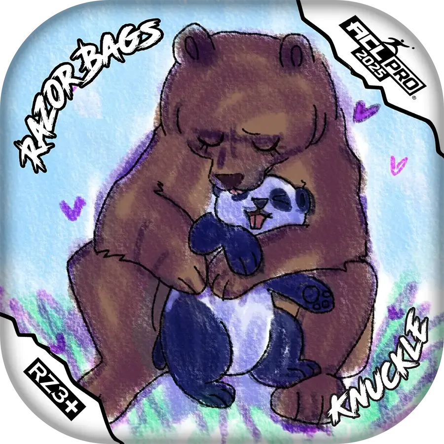 Knuckle | Bear Hug | ACL PRO Razor Cornhole Bags