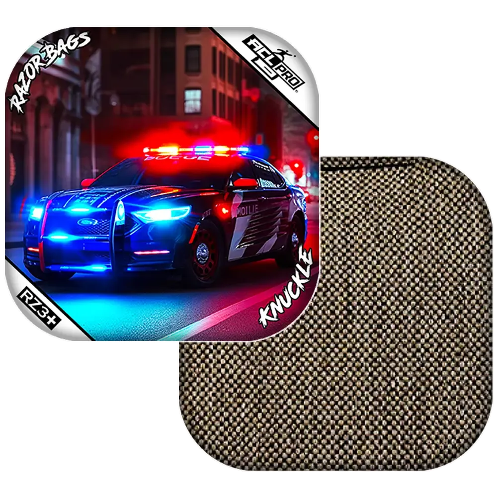 Knuckle | Hero Police | ACL PRO Razor Cornhole Bags
