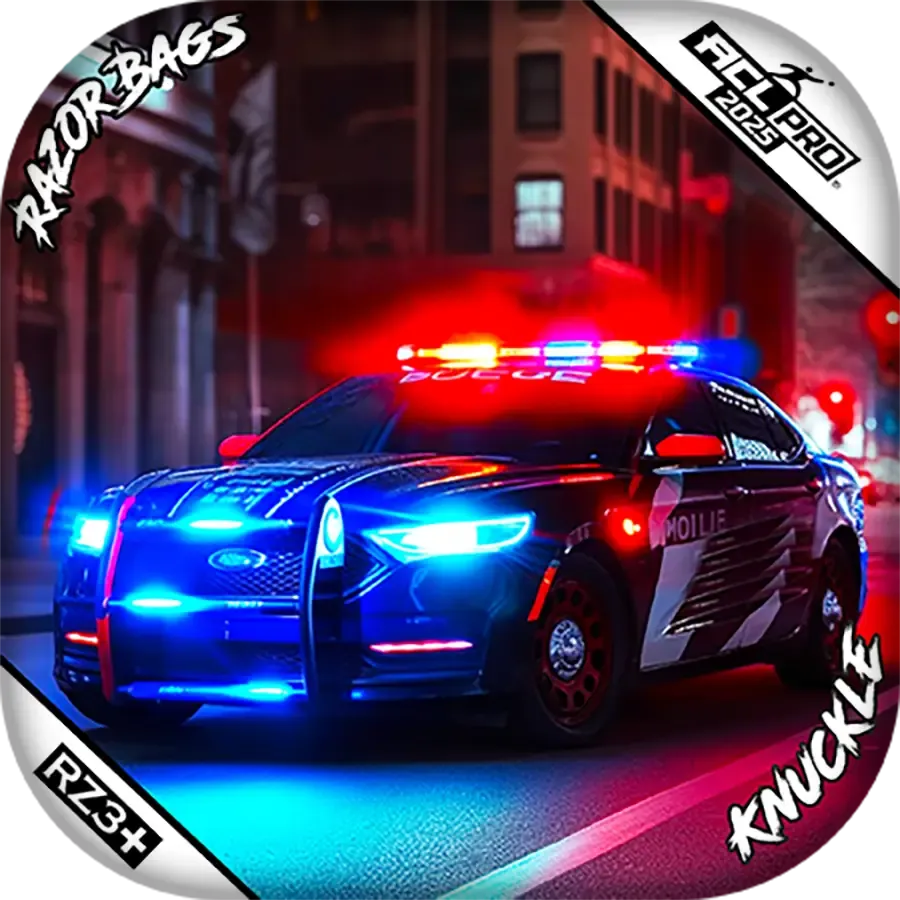 Knuckle | Hero Police | ACL PRO Razor Cornhole Bags