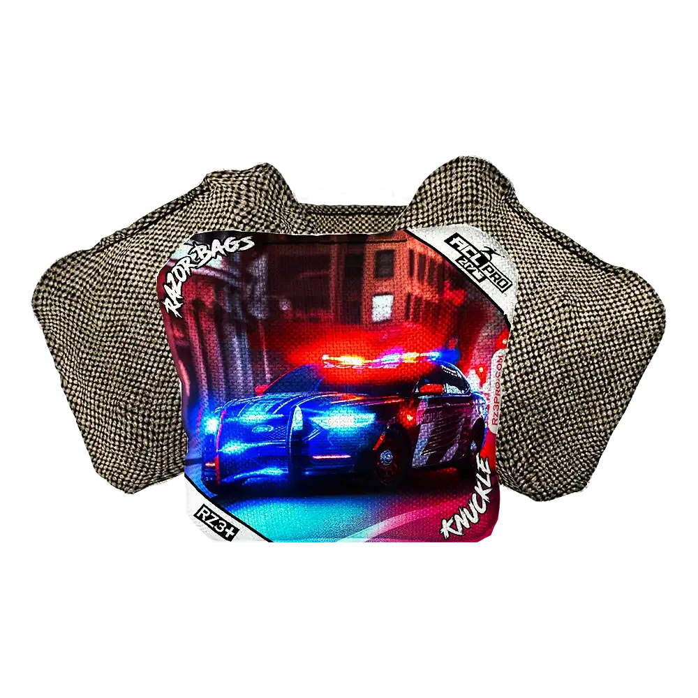 Knuckle | Hero Police | ACL PRO Razor Cornhole Bags
