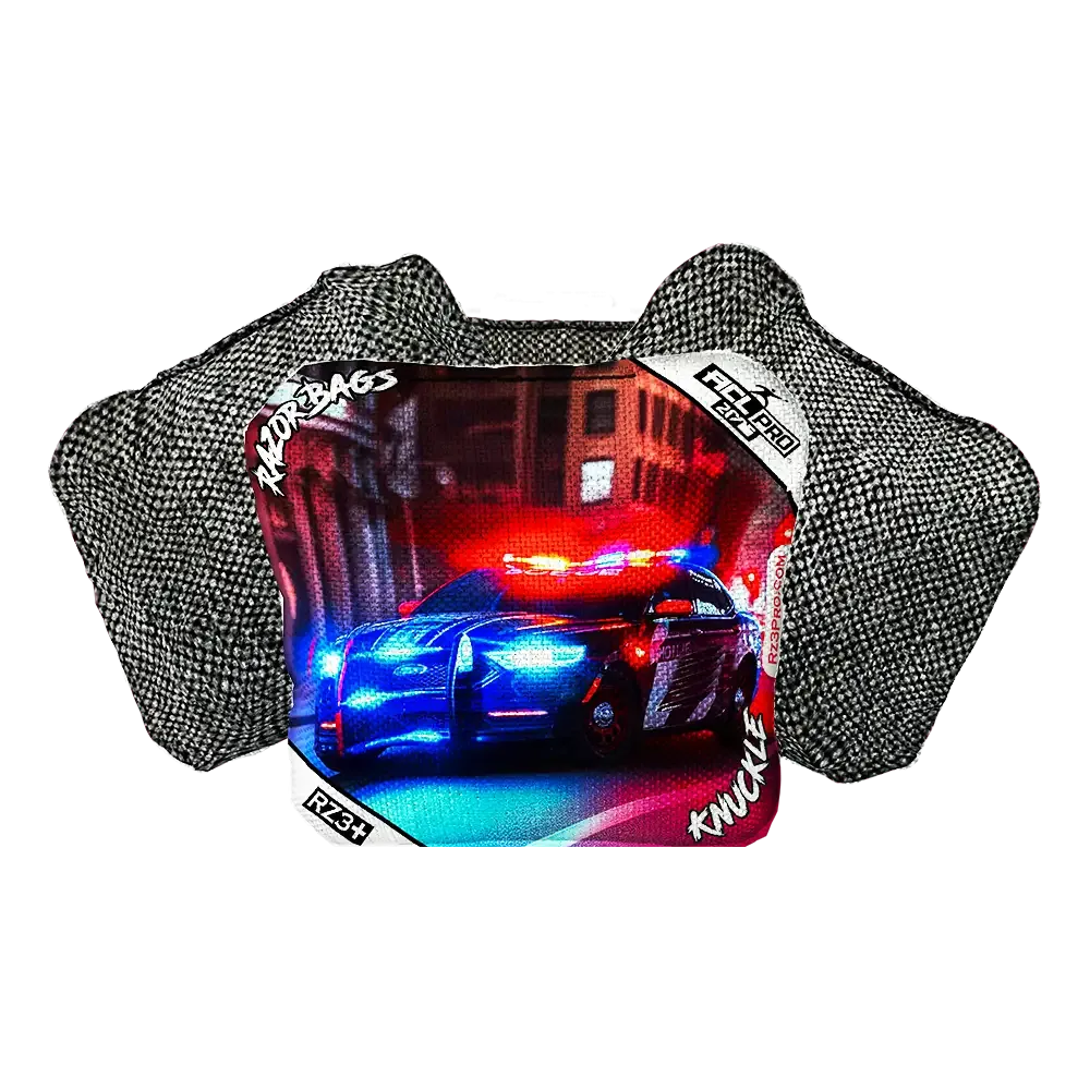 Knuckle | Hero Police | ACL PRO Razor Cornhole Bags