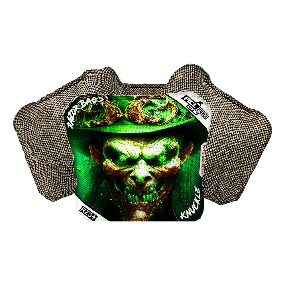 Knuckle | Leprechaun Smile | ACL PRO Razor Cornhole Bags