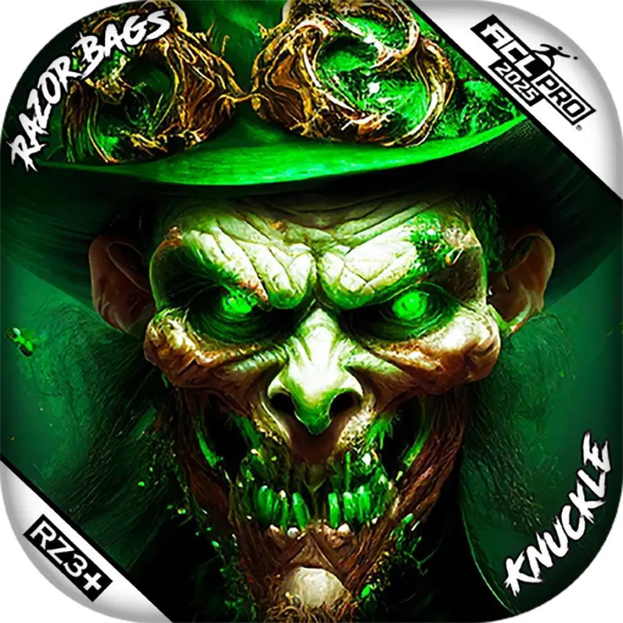Knuckle | Leprechaun Smile | ACL PRO Razor Cornhole Bags