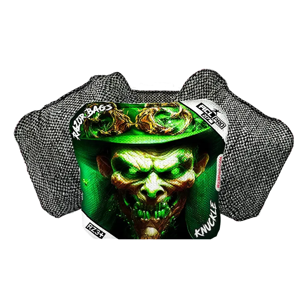 Knuckle | Leprechaun Smile | ACL PRO Razor Cornhole Bags