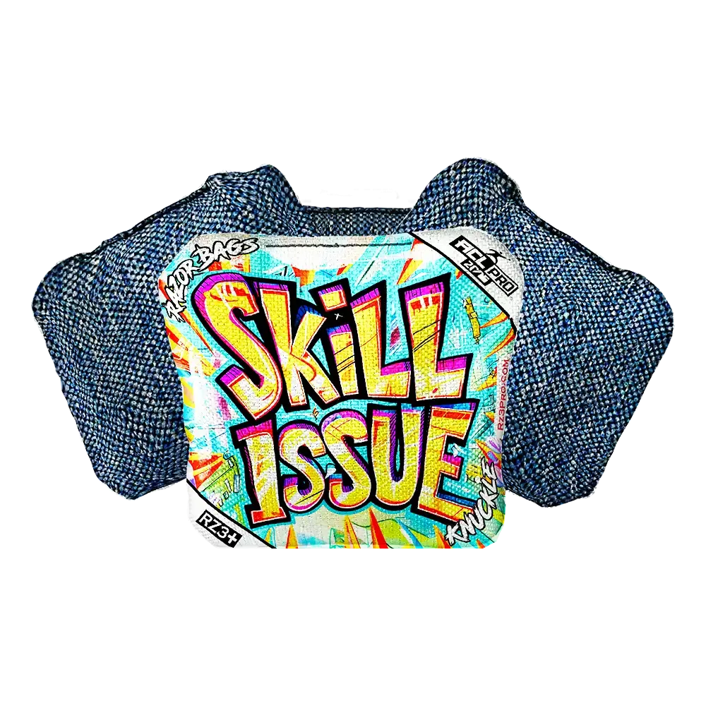 Knuckle | Skill Issue | ACL PRO Razor Cornhole Bags