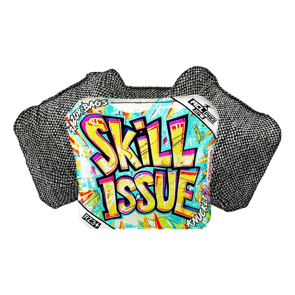Knuckle | Skill Issue | ACL PRO Razor Cornhole Bags