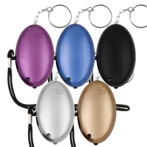 KOSIN Safe Sound Personal Alarm, 5 Pack 140DB Personal Security Alarm Keychain with LED Lights, Emergency Safety Alarm for Women, Men, Children, Elderly