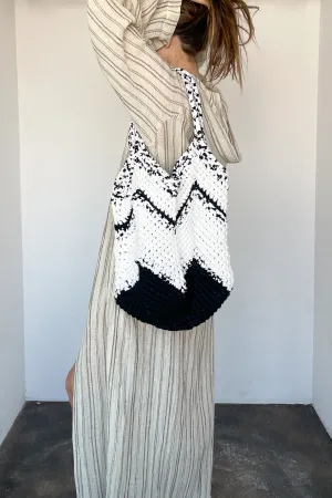 Large Jibè Stripe Tote