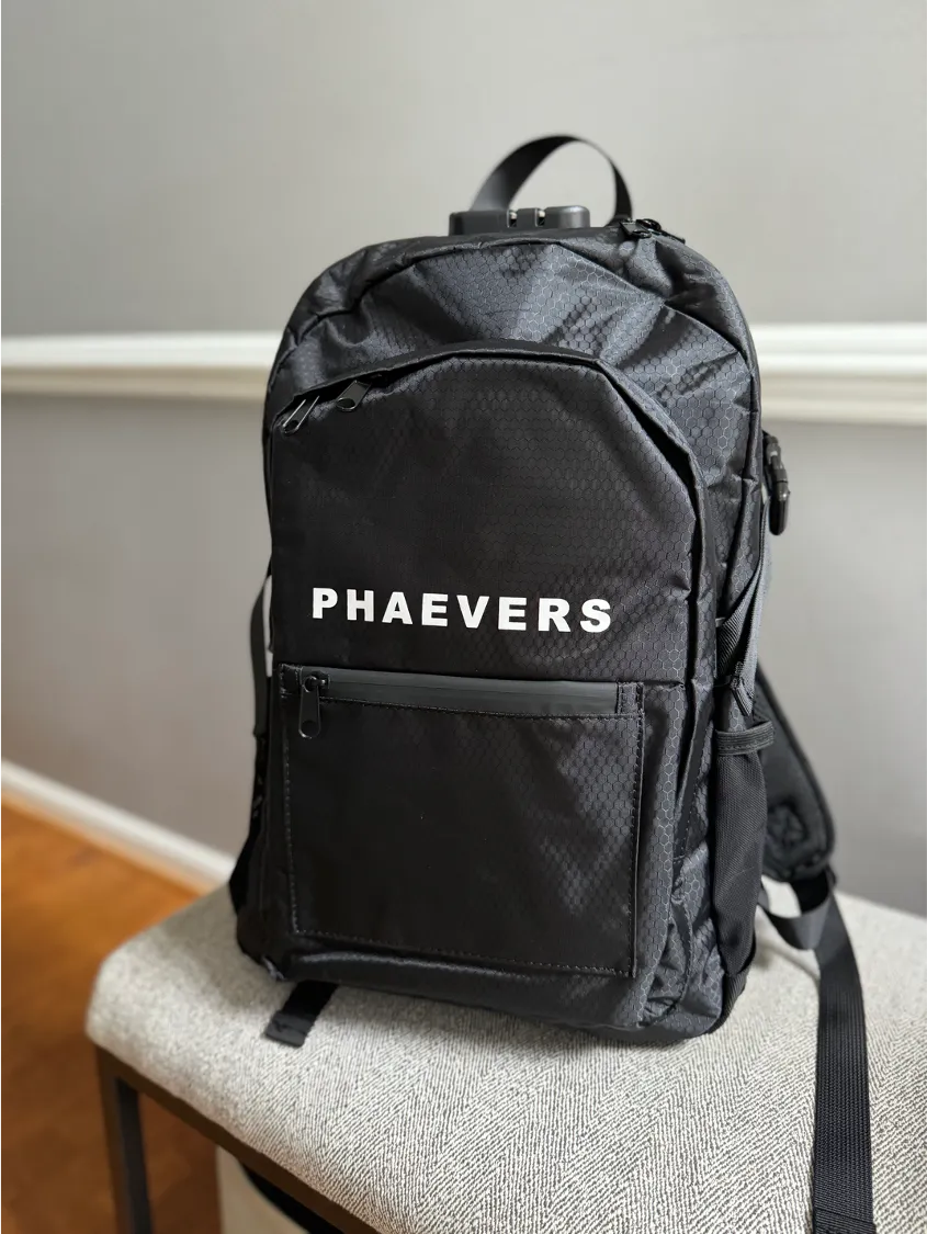 Lockable Smell Proof Backpack