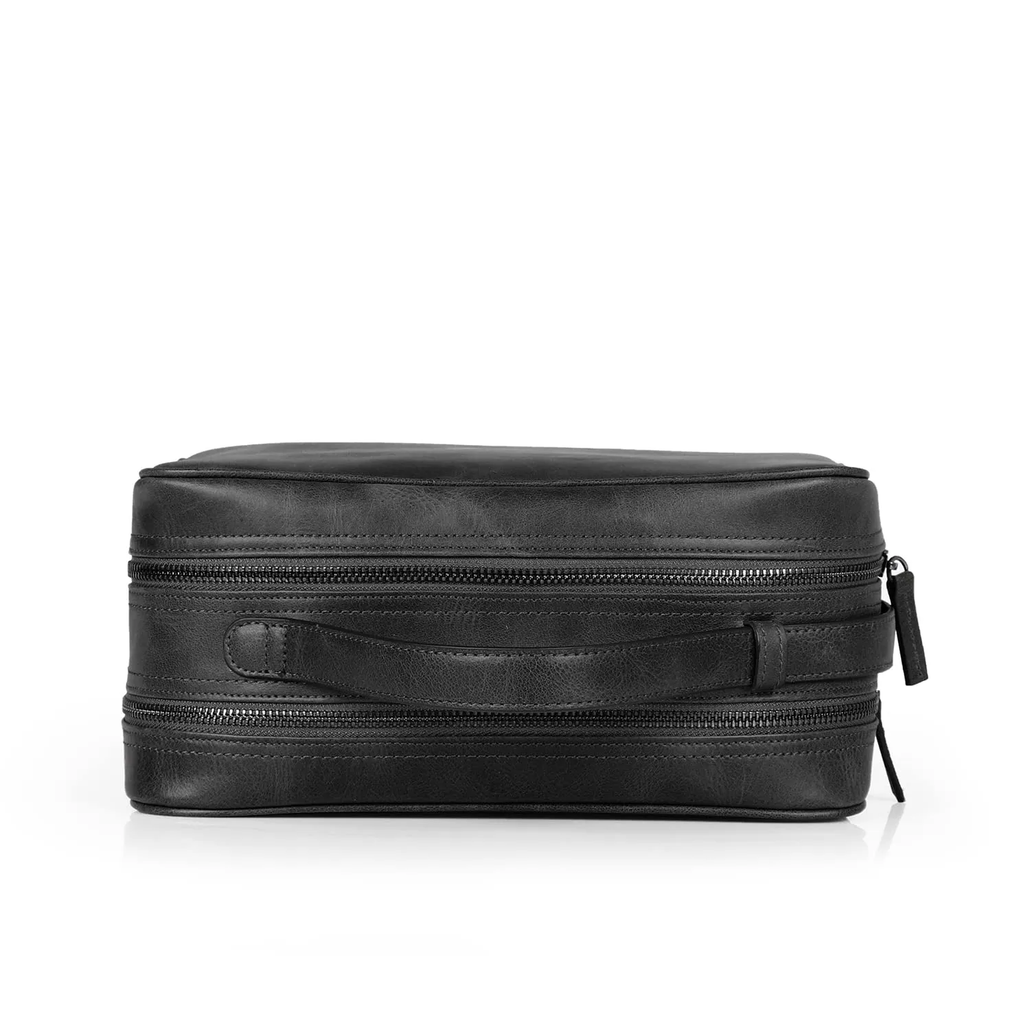 Londo Two Compartment Genuine Leather Travel Bag - Unisex