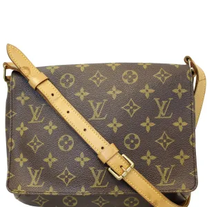 LOUIS VUITTON Monogram Canvas Musette Tango Shoulder Bag
