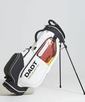 LUZ Collection Stand Bag(B) WHITE/BLACK