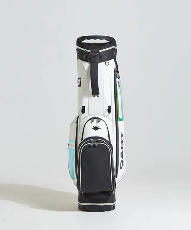 LUZ Collection Stand Bag(B) WHITE/BLACK