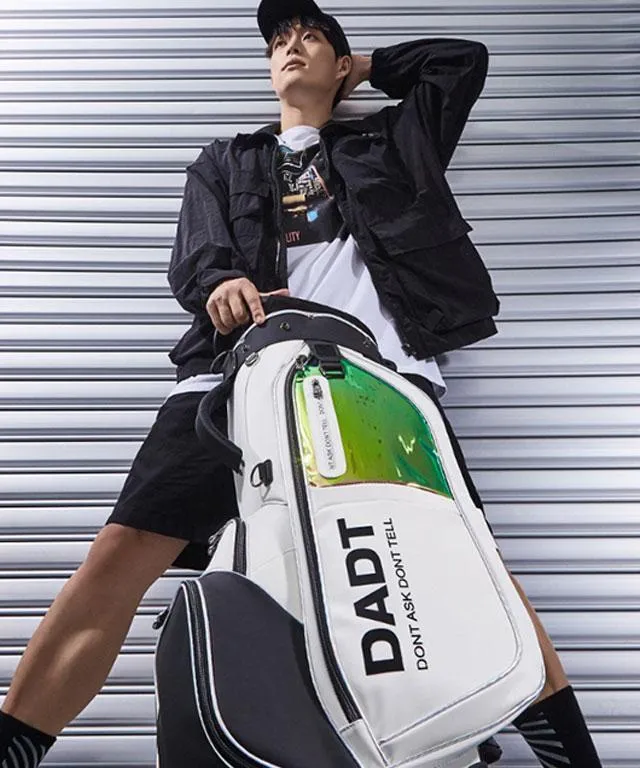 LUZ Collection Stand Bag(B) WHITE/BLACK