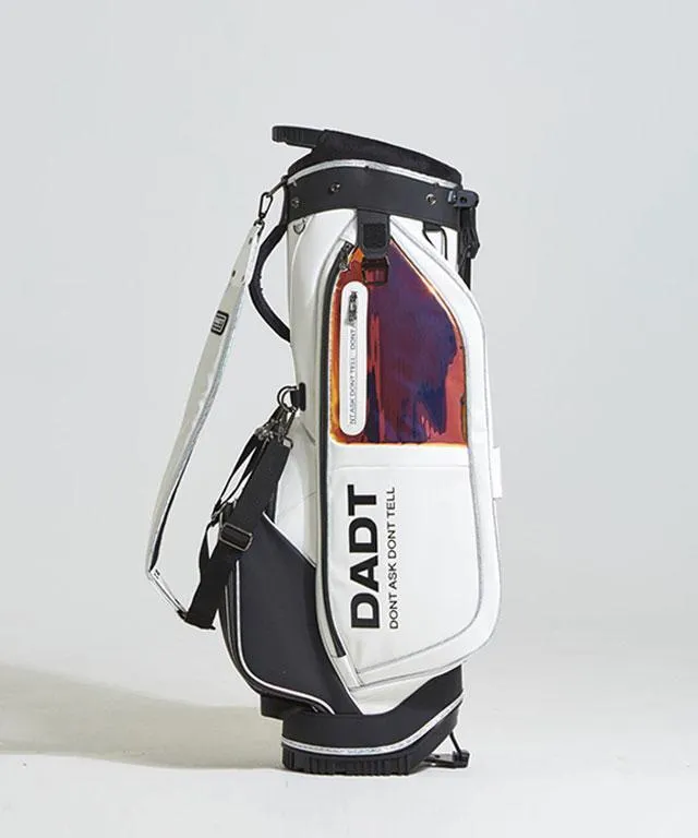 LUZ Collection Stand Bag(B) WHITE/BLACK